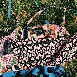 Top shop Multi-Patterned Tank